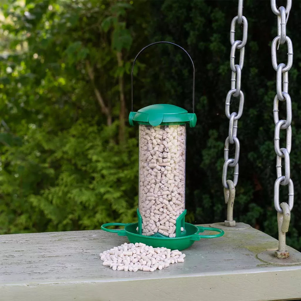 Gardman Flip Top Suet Treat And Mealworm Feeder