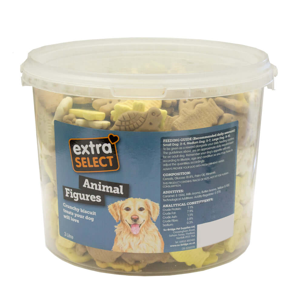 Extra Select 3 Colour Animal Figures Bucket