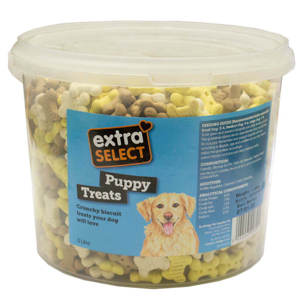 Extra Select Puppy Bones Bucket