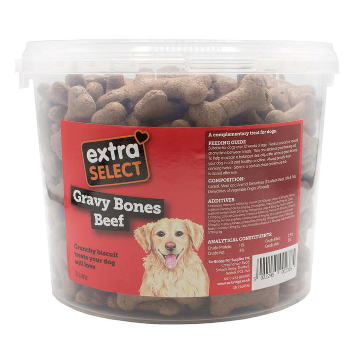 Extra Select Gravy Bones Beef Bucket