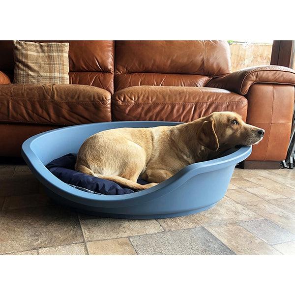Rosewood Eco Line Plastic Pet Bed Slate Blue