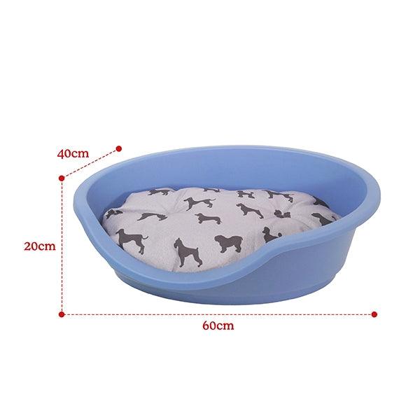 Rosewood Eco Line Plastic Pet Bed Slate Blue