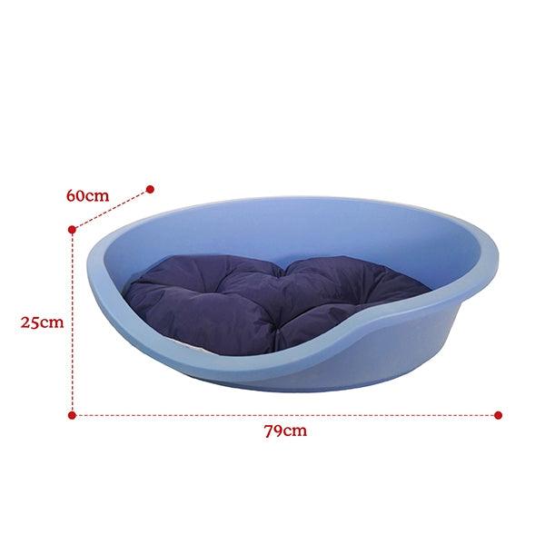 Rosewood Eco Line Plastic Pet Bed Slate Blue
