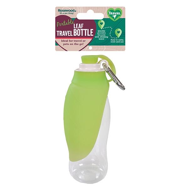 Rosewood Portable Leaf Travel bottle - Ormskirk Pets