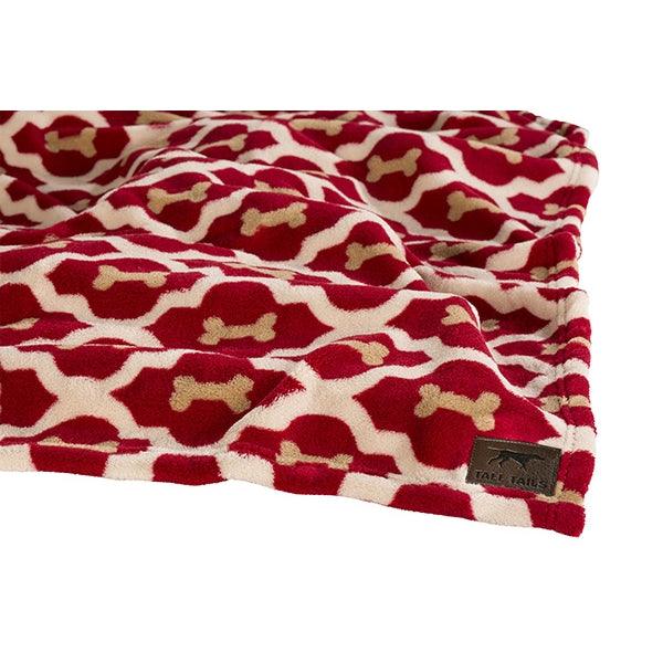 Rosewood Red Bone Pet Fleece Blanket