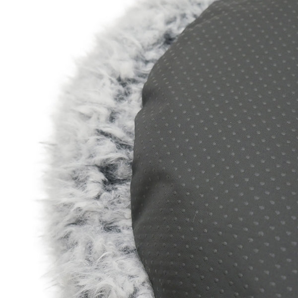 40 Winks Silver Fluff Comfort Round