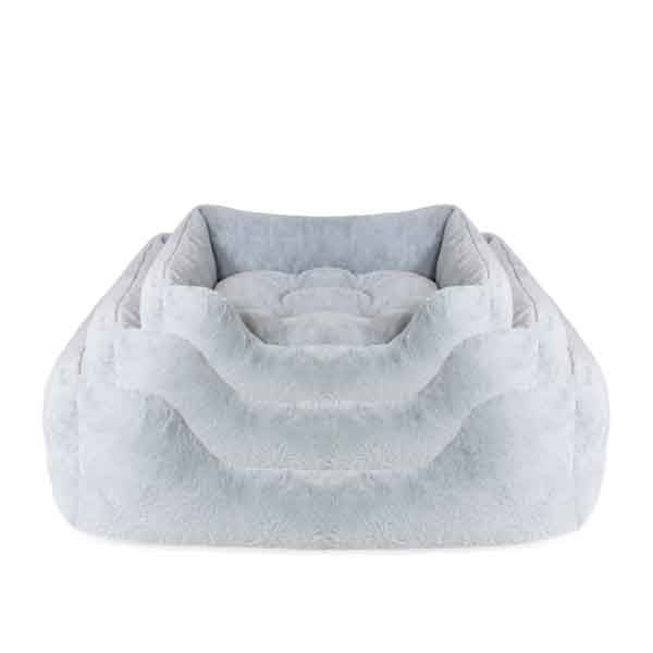 40 Winks Fur Blue Bed