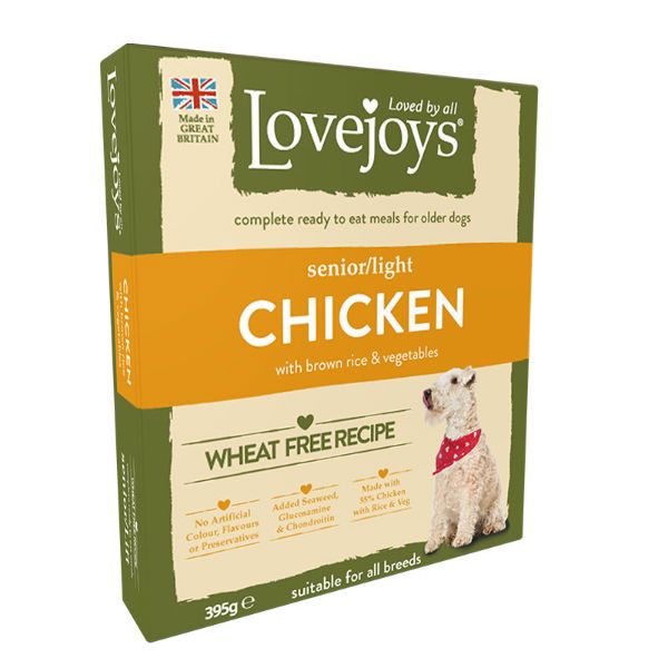 Lovejoys Senior Chicken with Rice & Vegetables 10x395g