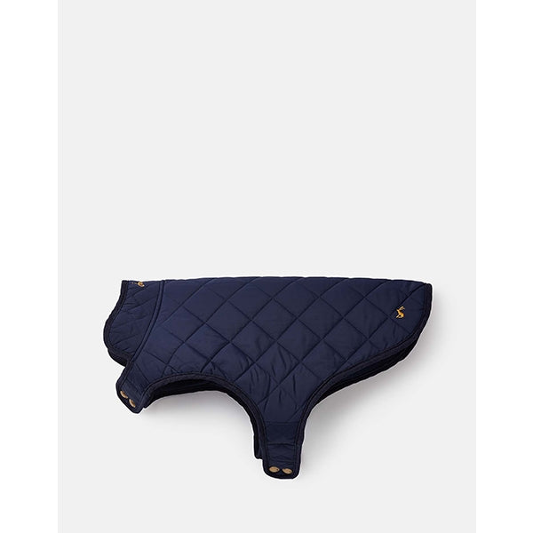 Joules Navy Quilted Coat