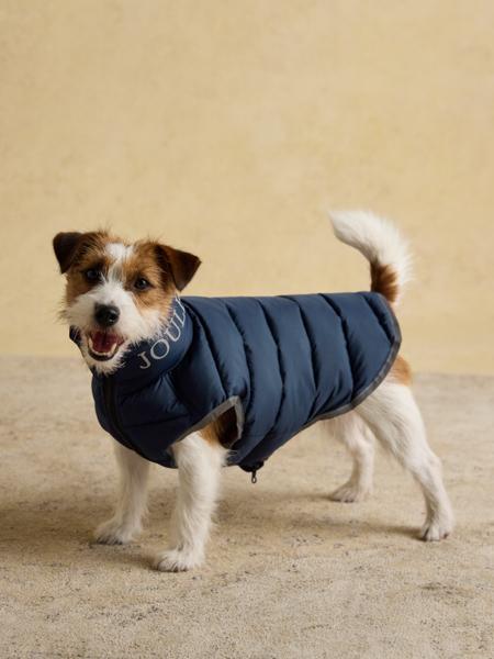 Joules Moorsale Reversable Navy Puffer Coat