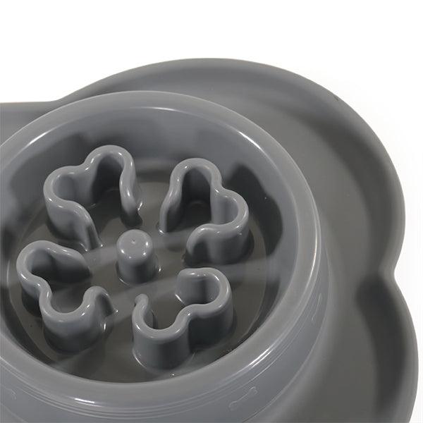 Rosewood Silicone Double Diner Slow Feeder