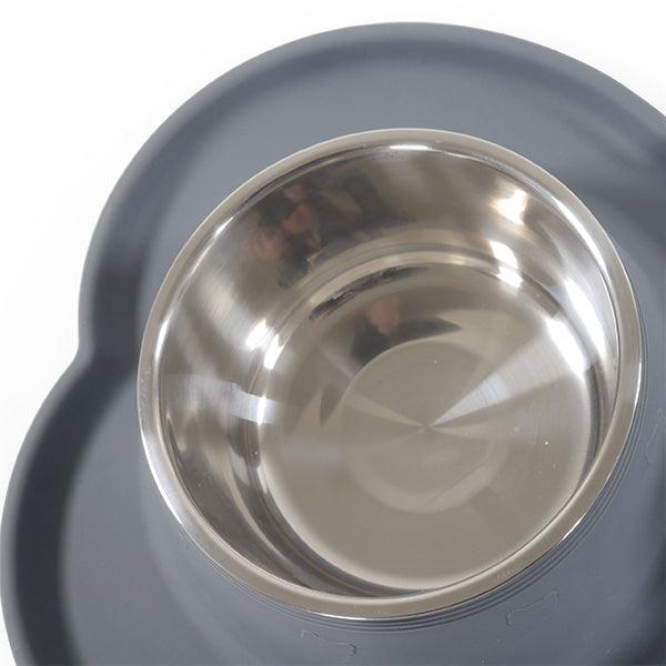 Rosewood Silicone Double Diner Slow Feeder