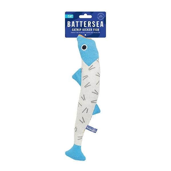 Rosewood Battersea Catnip Kicker Fish (geo print)