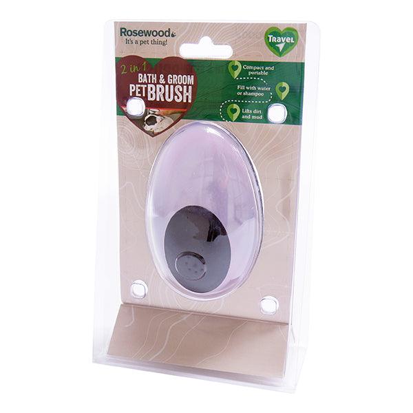 Rosewood 2 in 1 Bath & Groom Brush