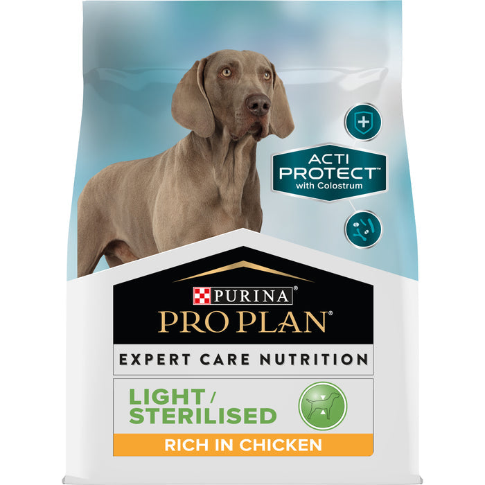 Purina Pro Plan Expert Care Canine Adult Light/Sterilised Chicken 10kg