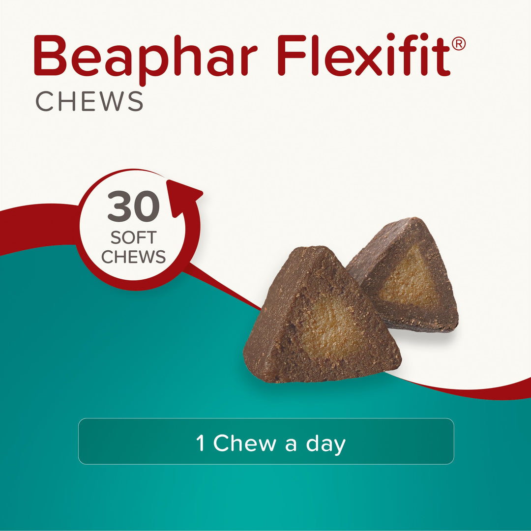 Beaphar Flexifit Optimum UC-II Joint Supplement Chews for Dogs 30 Chews 175g