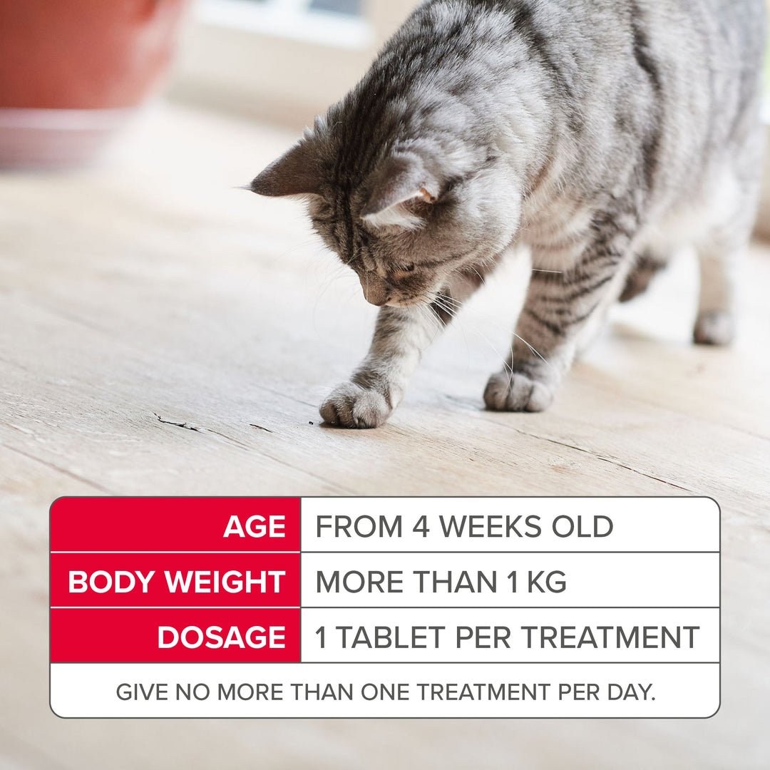 Beaphar Flea Tablets For Cats 3 Tablets