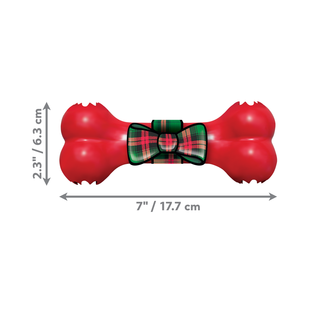 KONG Holiday Goodie Bone Medium