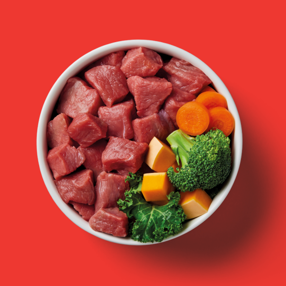 Nutriment Dog Adult Chubb Beef Frozen  Formula, 1KG