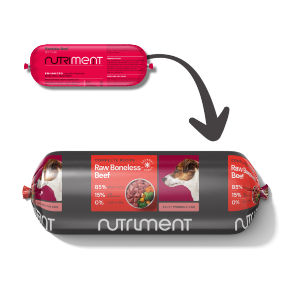 Nutriment Dog Adult Beef Chubb 1.4kg