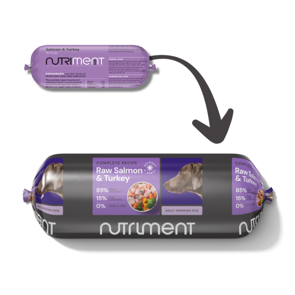 Nutriment Dog Adult Salmon & Turkey Chubb 1.4kg