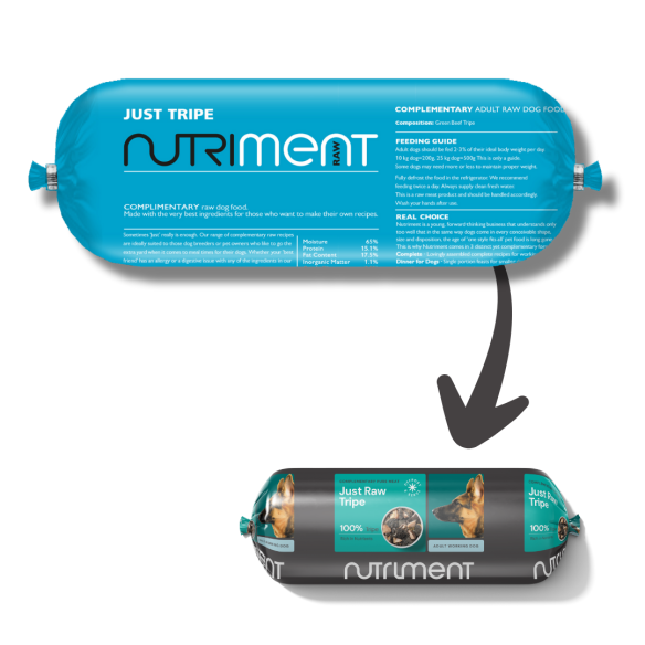 Nutriment Dog Adult Tripe Chubb 1.4kg