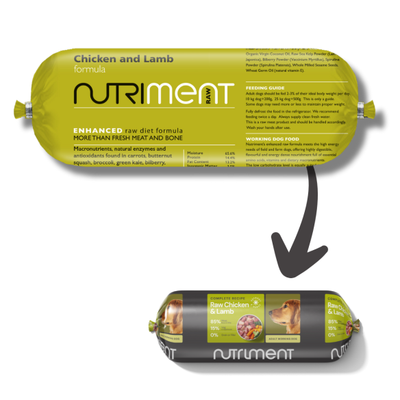 Nutriment Dog Adult Chicken & Lamb Chubb 1.4kg