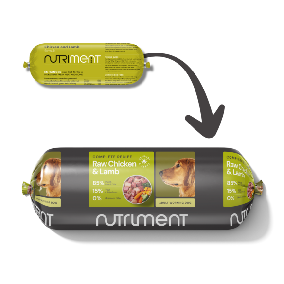 Nutriment Dog Adult Chicken & Lamb Chubb 1.4kg