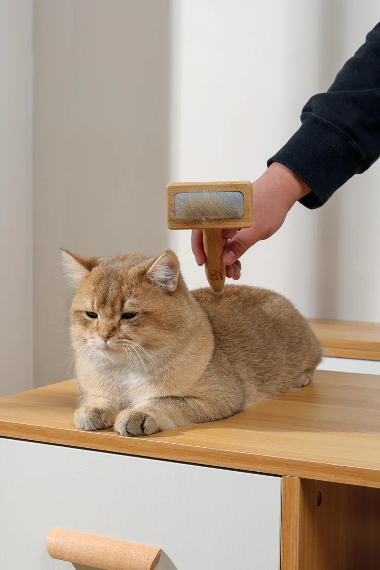M-PETS Bamboo Slicker Brush