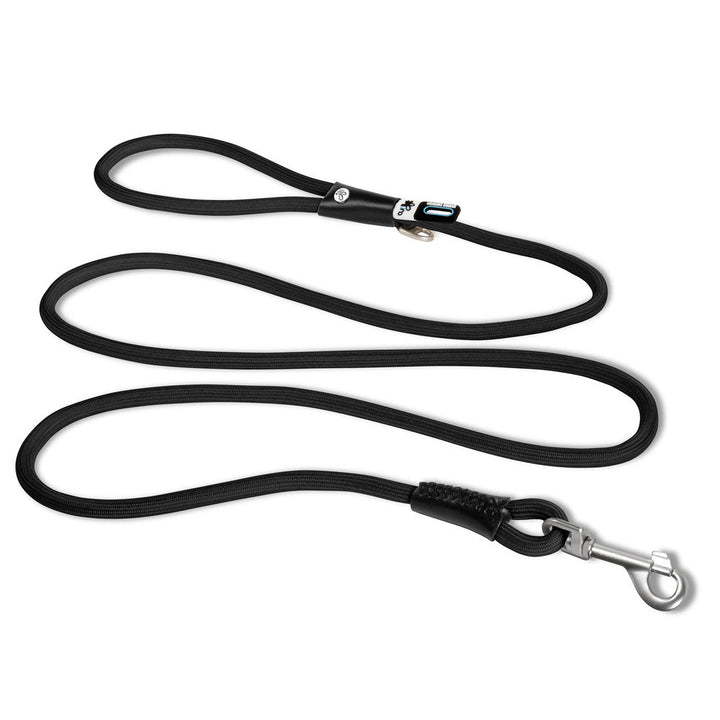 Curli Stretch Comfort Dog Leash Black