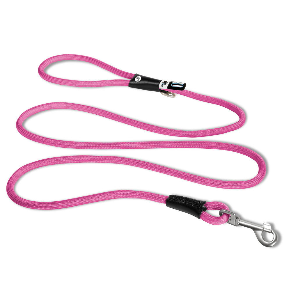 Curli Stretch Comfort Dog Leash Fuchsia