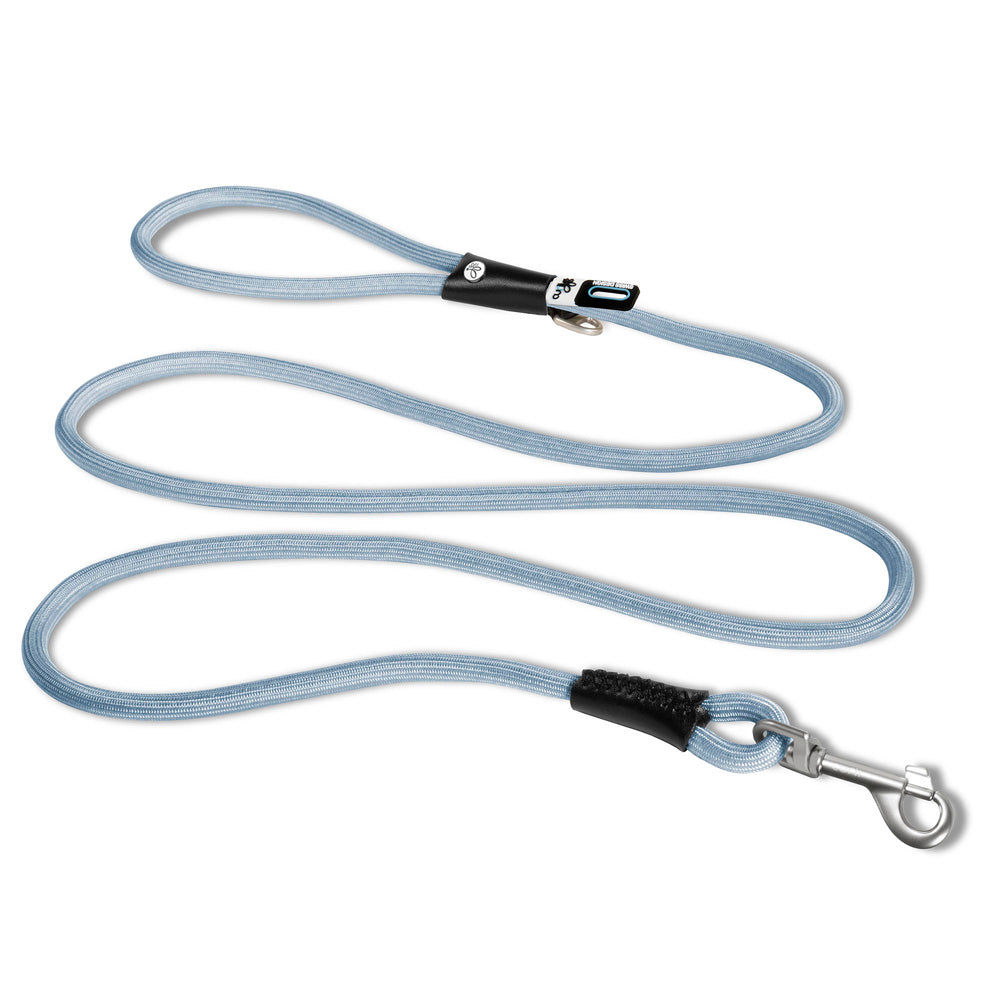 Curli Stretch Comfort Dog Leash Sky Blue