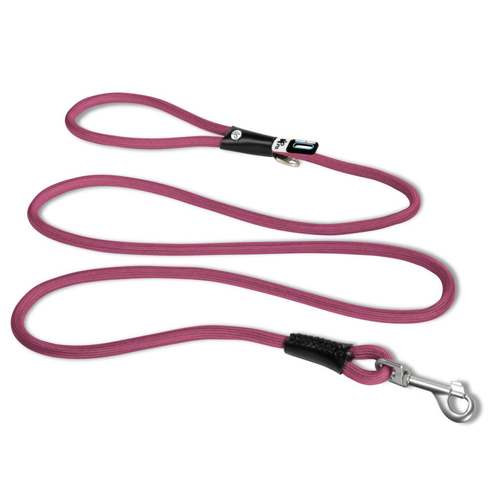 Curli Stretch Comfort Dog Leash Ruby