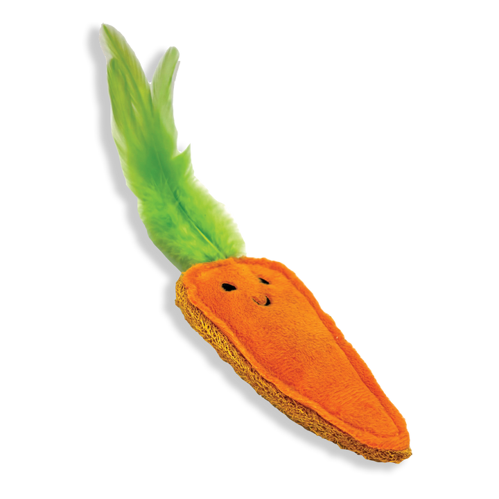 Tabby Patch Catnip Carrots 2pk