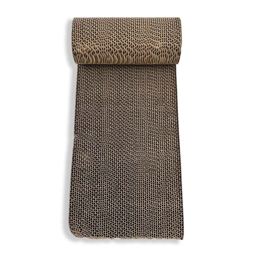 Tabby Patch Chaise Longue Cardboard Cat Scratcher