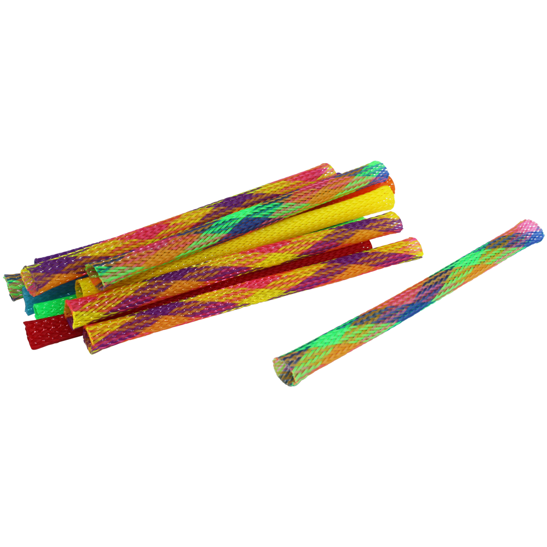 Tabby Patch Kitty Straws 12pcs