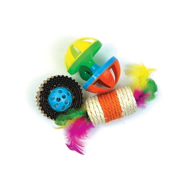 Tabby Patch Rattle, Roll & Scratch