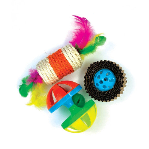 Tabby Patch Rattle, Roll & Scratch