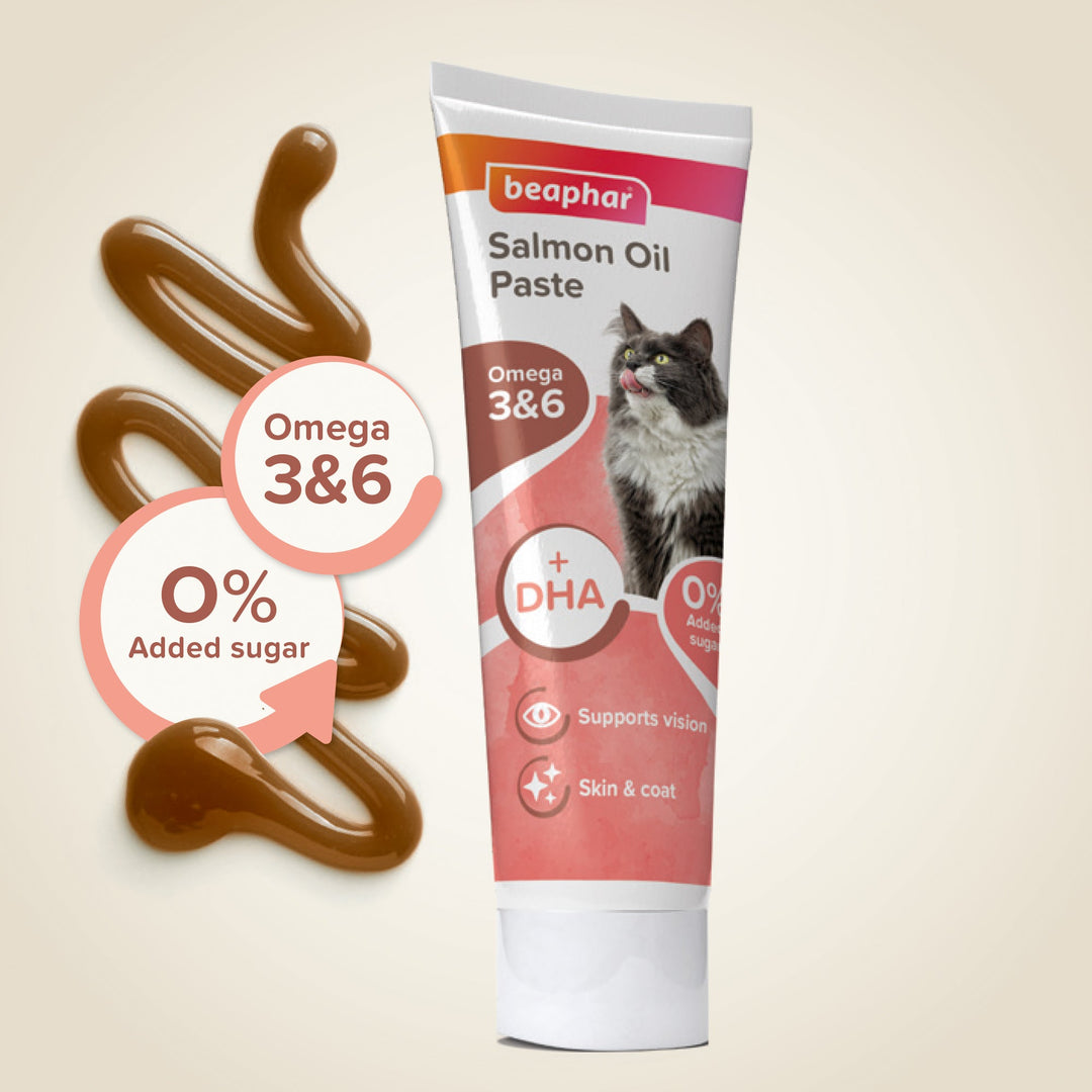 Beaphar Salmon Oil Paste For Cats 100G