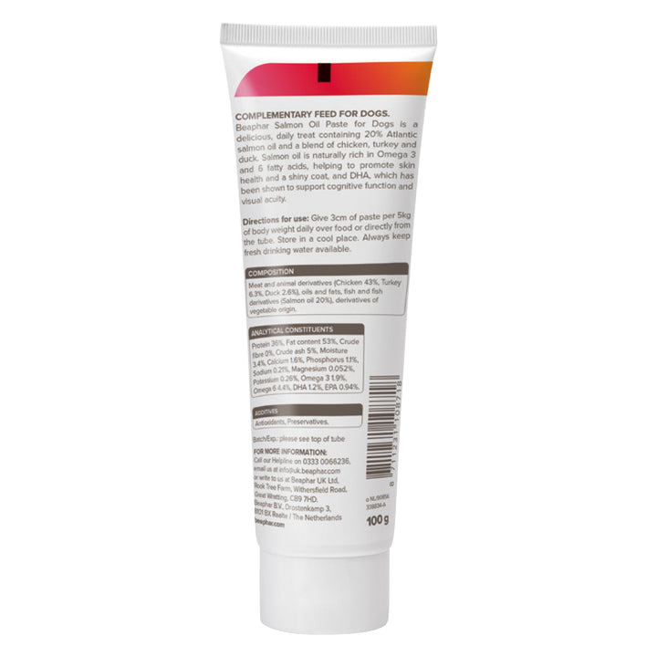 Beaphar Salmon Oil Paste For Dogs 100G