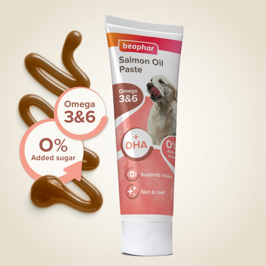 Beaphar Salmon Oil Paste For Dogs 100G