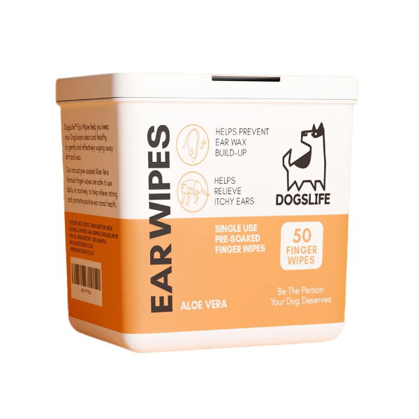 Dogslife Ear Wipes - Tub of 50