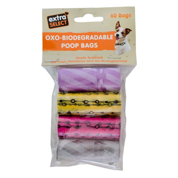 Extra Select Poop Bags 4 Rolls