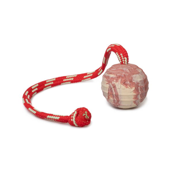 Julius-K9 IDC Natural Rubber Ball With String