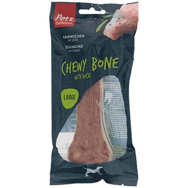 Pets Unlimited - Chewy Bone with Duck Large 1 Piece - 90g