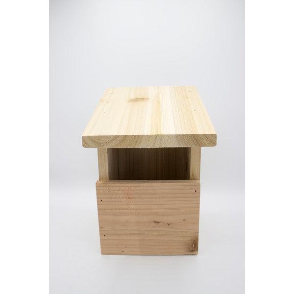 Harrisons Wooden Nest Box Robin Front Opening 8cm