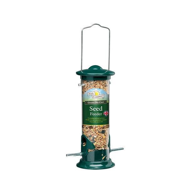 Harrisons Green Die Cast Seed Feeder - Ormskirk Pets