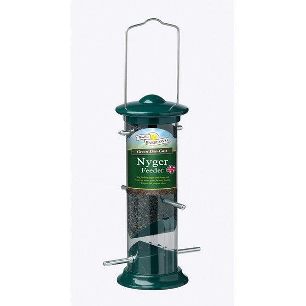 Harrisons Green Die Cast Nyger Feeder 20cm - Ormskirk Pets