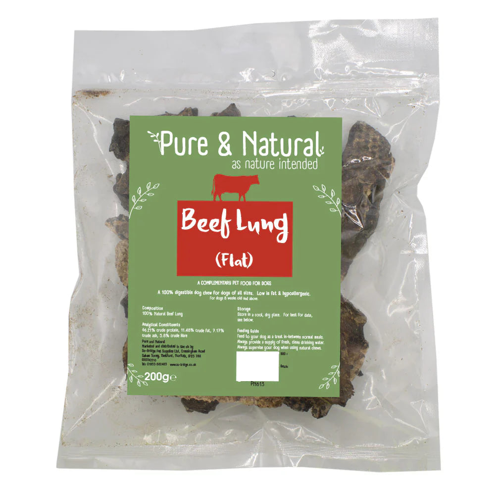 Pure & Natural Beef Lung Flat