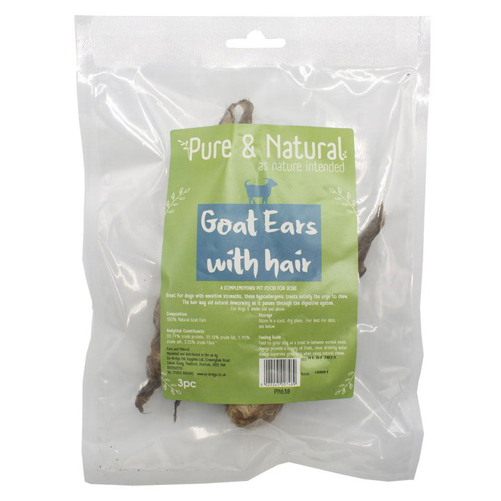 Pure & Natural Goat Ear With Hair